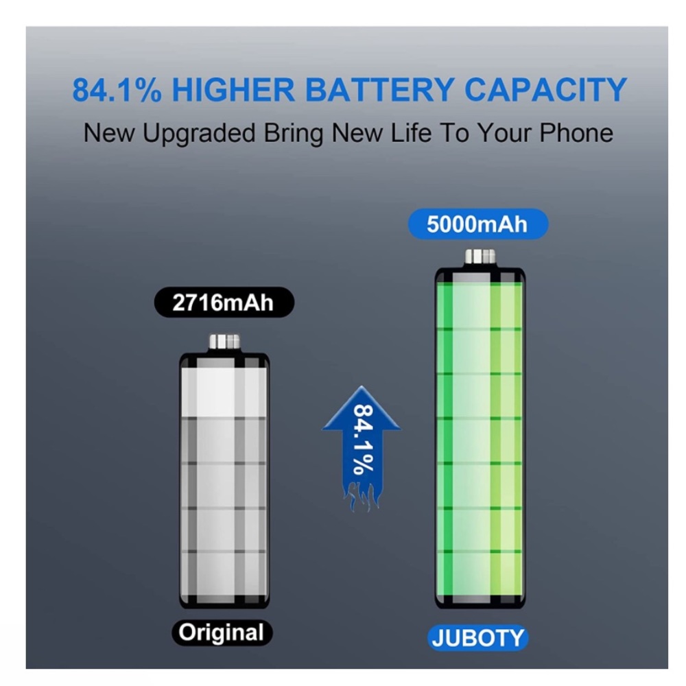 High Capacity Battery Replacement for iPhone X - Picture 2 of 6